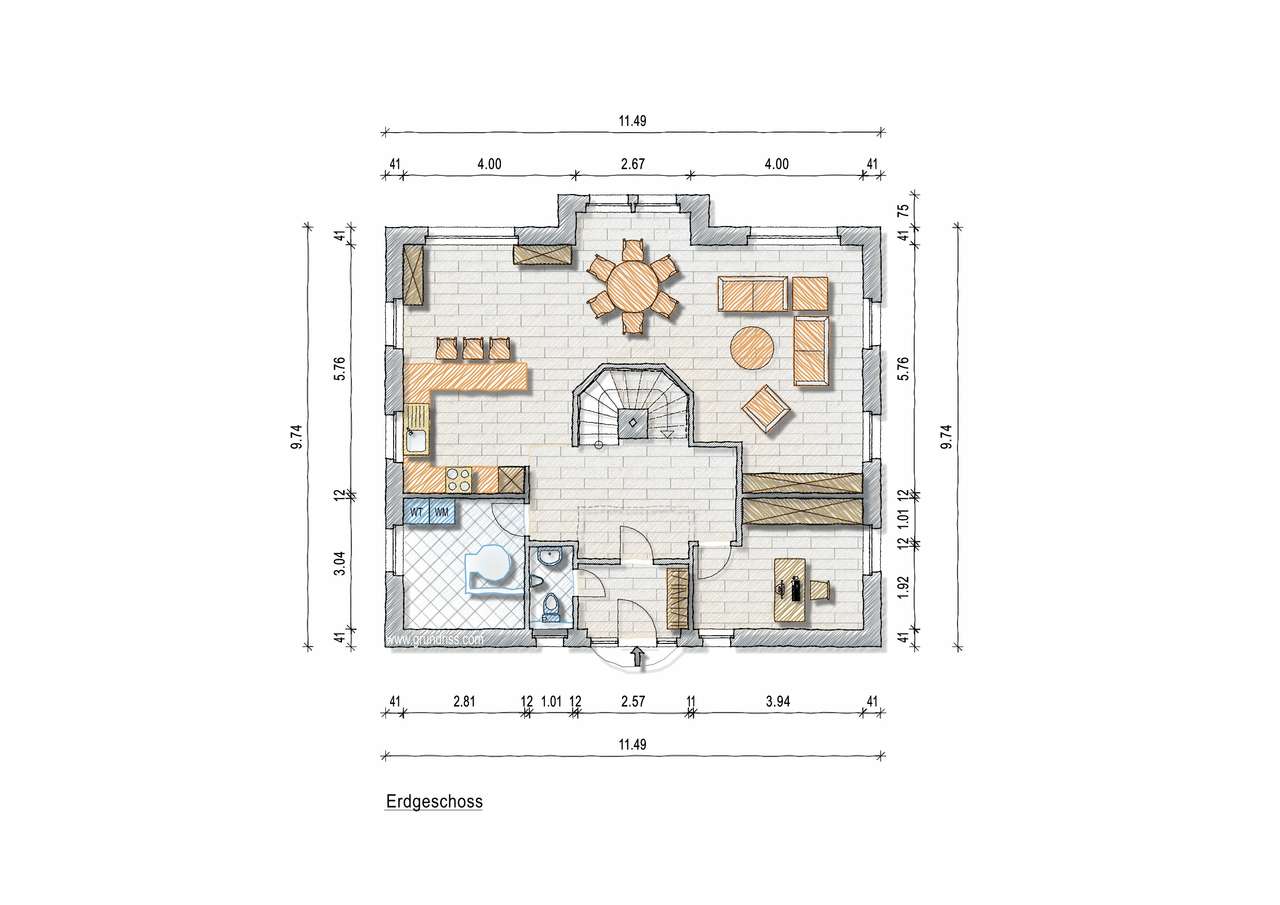 WOHNEN WIE IM URLAUB - EINFAMILIENHAUS MIT SCHÖNEM GARTEN; TEICH UND WHIRLPOOL IN SCHORTENS